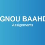ignou-baahd-assignments