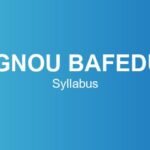 ignou-bafedu-syllabus