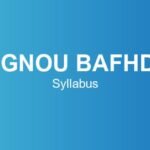 ignou-bafhd-syllabus