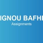 ignou-bafhi-assignments