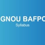 ignou-bafpc-syllabus