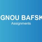 ignou-bafsk-assignments