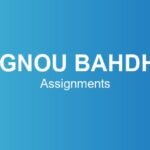 ignou-bahdh-assignments