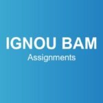 ignou-bam-assignments