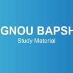 ignou-bapsh-study-material