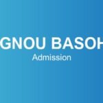 ignou-basoh-admission