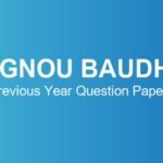 ignou-baudh-previous-year-question-papers