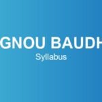 ignou-baudh-syllabus