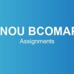 ignou-bcomaps-assignments