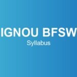 ignou-bfsw-syllabus