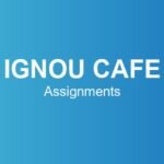 ignou-cafe-assignments