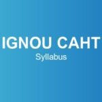 ignou-caht-syllabus