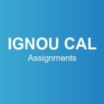 ignou-cal-assignments