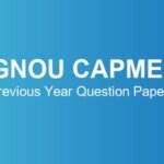 ignou-capmer-previous-year-question-papers