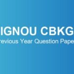 ignou-cbkg-previous-year-question-papers