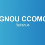 ignou-ccomo-syllabus
