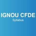 ignou-cfde-syllabus