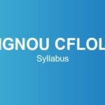 ignou-cflol-syllabus