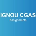 ignou-cgas-assignments