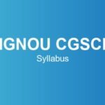 ignou-cgsci-syllabus