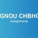 ignou-chbhc-assignments