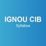 ignou-cib-syllabus