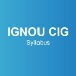 ignou-cig-syllabus