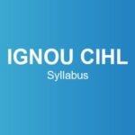 ignou-cihl-syllabus