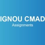 ignou-cmad-assignments