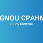 ignou-cpahm-study-material