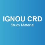 ignou-crd-study-material