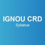 ignou-crd-syllabus