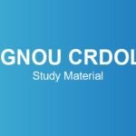 ignou-crdol-study-material