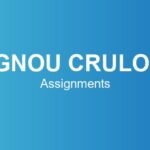 ignou-crulol-assignments