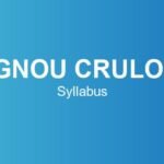 ignou-crulol-syllabus