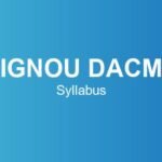 ignou-dacm-syllabus