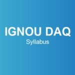 ignou-daq-syllabus