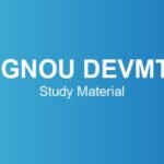 ignou-devmt-study-material