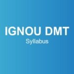 ignou-dmt-syllabus