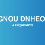ignou-dnheol-assignments