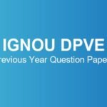 ignou-dpve-previous-year-question-papers