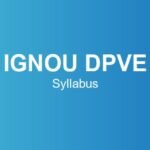 ignou-dpve-syllabus