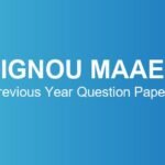 ignou-maae-previous-year-question-papers
