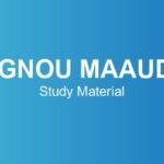 ignou-maaud-study-material