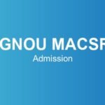 ignou-macsr-admission