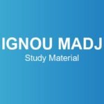 ignou-madj-study-material