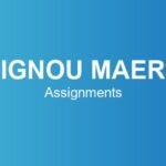 ignou-maer-assignments