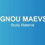 ignou-maevs-study-material
