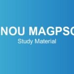 ignou-magpsol-study-material