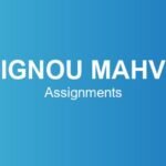ignou-mahv-assignments